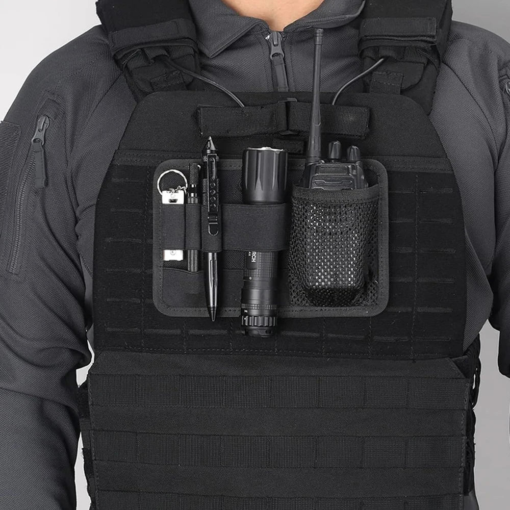 Hook Loop Panel Bags Tactical Modular Hunting Accessories Equipment Inner Separation Holder Utility EDC Tool Organizer Board