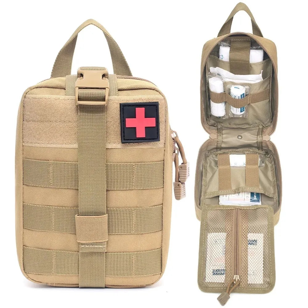Outdoor First aid kit EDC Molle Medical Kit IFAK Survival Emergency Pack EDC Travel Fishing Camping Hiking Hunting Accessories