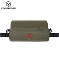 TOPTACPRO Tactical First Aid Drop Dump Pouch Micro Medical Trauma Roll Up Sub Abdominal Carrying Bag 8531