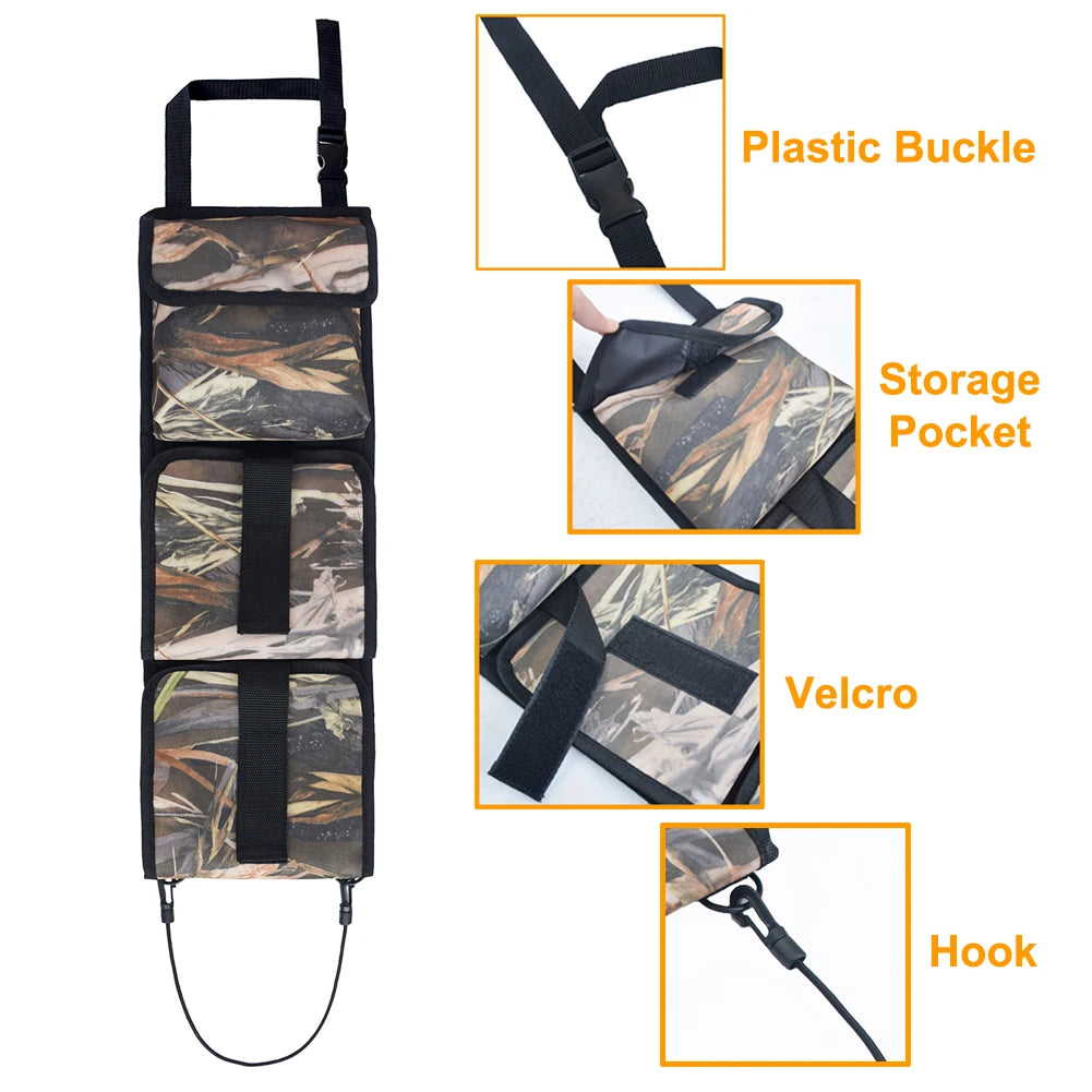 Car Backseat Gun Sling Rack Holder Portable Rifle Hanging Belt for Cars Trucks Organizer Storage Bag 2pcs/set