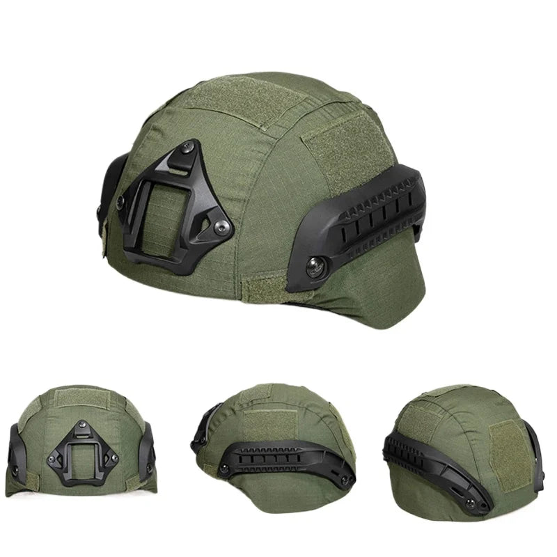 MICH2000 Helmet Cover Outdoor Airsoft Sports Helmet Accessory Tactical Camouflage Helmet Protective Cover Cloth for MICH Helmets
