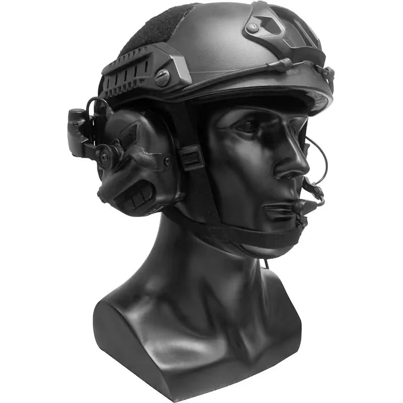 EARMOR M32X Military Helmet Headphones Electronic Shooting Earmuffs Equipped with ARC Helmet Rail Adapter