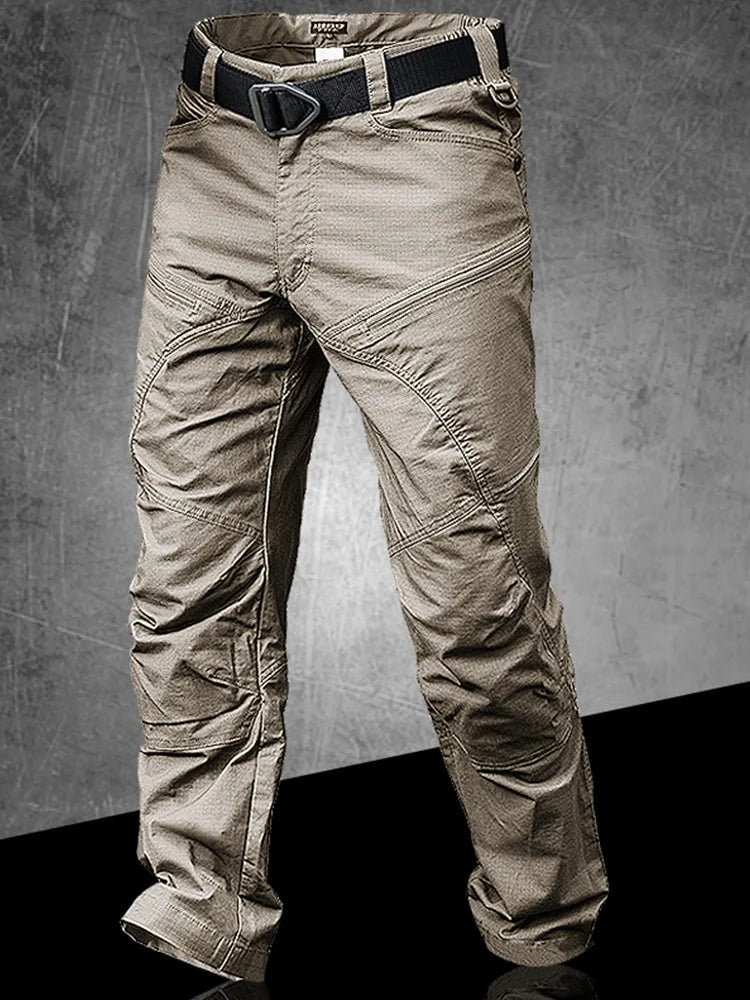 Tactical Pants Men's Slim-Fit Training Pants Waterproof Spring and Fall Outdoor Overalls Assault Pants