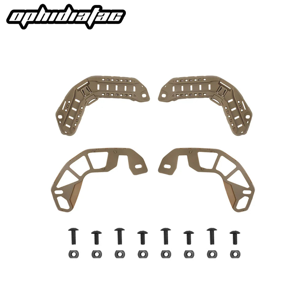 OPHIDIAN FAST High Cut Version Rail Upgrade Accessories Helmet Side Rail Accessories Rails for SF Super High Cut Hunting Helmet