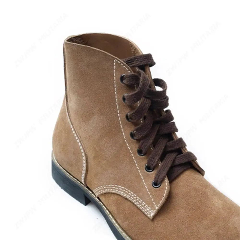 Replica WW2 US Army GI Rough Out Ankle Boots American Leather Boots All Sizes