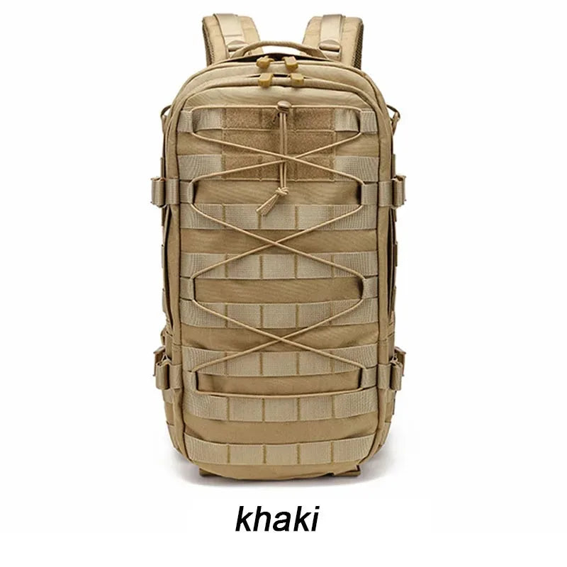 Men's Waterproof Tactical Backpack Outdoor Sports Mountaineering Hiking Bag Multifunctional Tactical Bag