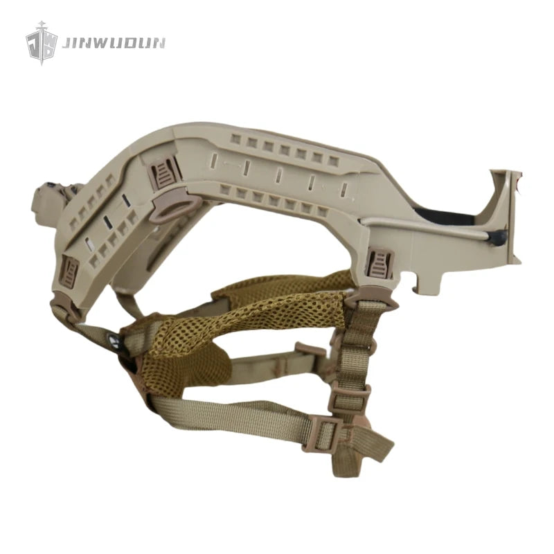 MICH Non Perforated Helmet Non Nail High Strength Nylon Rail(excluding helmet)