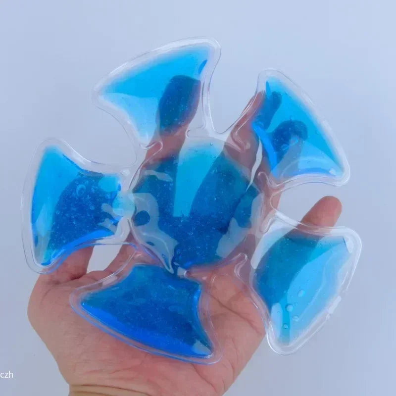 NEW PVC Gel Ice Pack - Adjustable Cooling Pad for Helmets & Hats | Reusable Cold Compress Travel Portable Outdoor Accessory