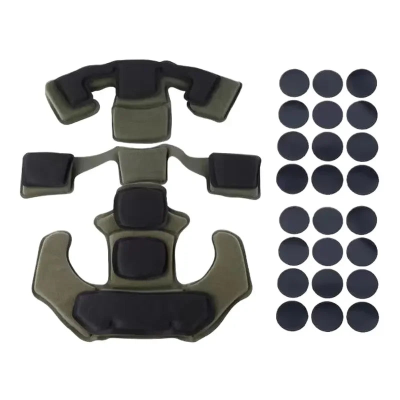 Tactical Helmet with Comfort Liner and Adjustable Suspension System Compatible with Wendy Tactical Helmet Lined Fast