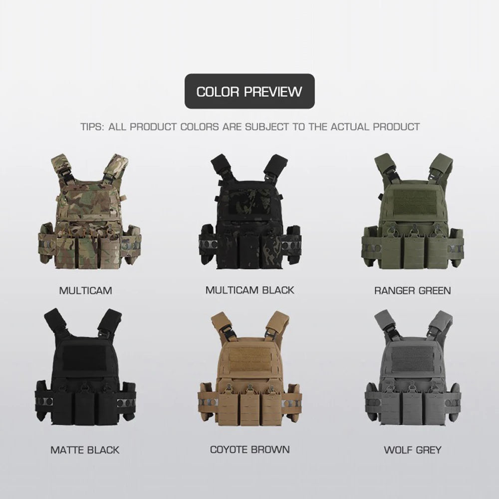 Тактический жилет Ferro Plate Carrier V5 FCPC охота Airsoft жилет броня корпуса портативные системы MOLLE Тройный журнал сумка