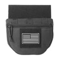 MOLLE Training Tool Bag Concealed Outdoor Tank Top Expansion Bag (Including US Flag)