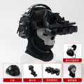 Children's Tactical Helmet Set with Night Vision Goggles Bluetooth Headset Ghost Mask Cod Cosplay Helmet Kit for Kid's Gifts