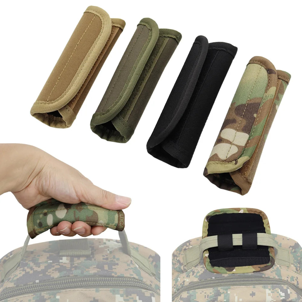 Outdoor Backpack Handle Protective Cover Camping Hiking Handbag Travel Bag Comfort Grip Sleeve Handle Strap Cover Pad