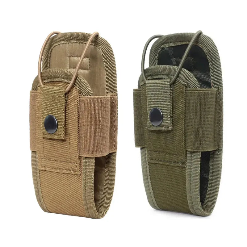 1-3pcs 1000D Molle Talkie Pouch Tactical Radio Walkie Bag Holder Pocket Portable Interphone Holster Carry Bag Hunting Camping