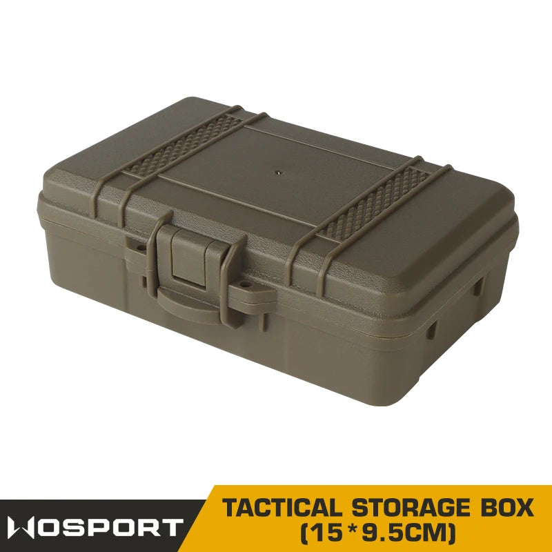 Tactical Equipment Outdoor Shockproof Protection Storage Box Shooting Hunting Laser Box Versatile EDC Flashlight Hard Case