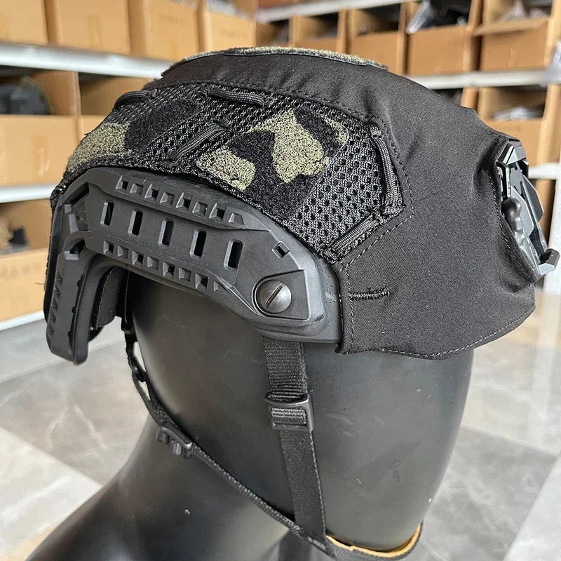 Tactical Airsoft FAST/OPS-CORE/SF Helmet Cover Paintball Helmet Cover Gear 500D CS Wargame Multicam Helmet Cover Skin
