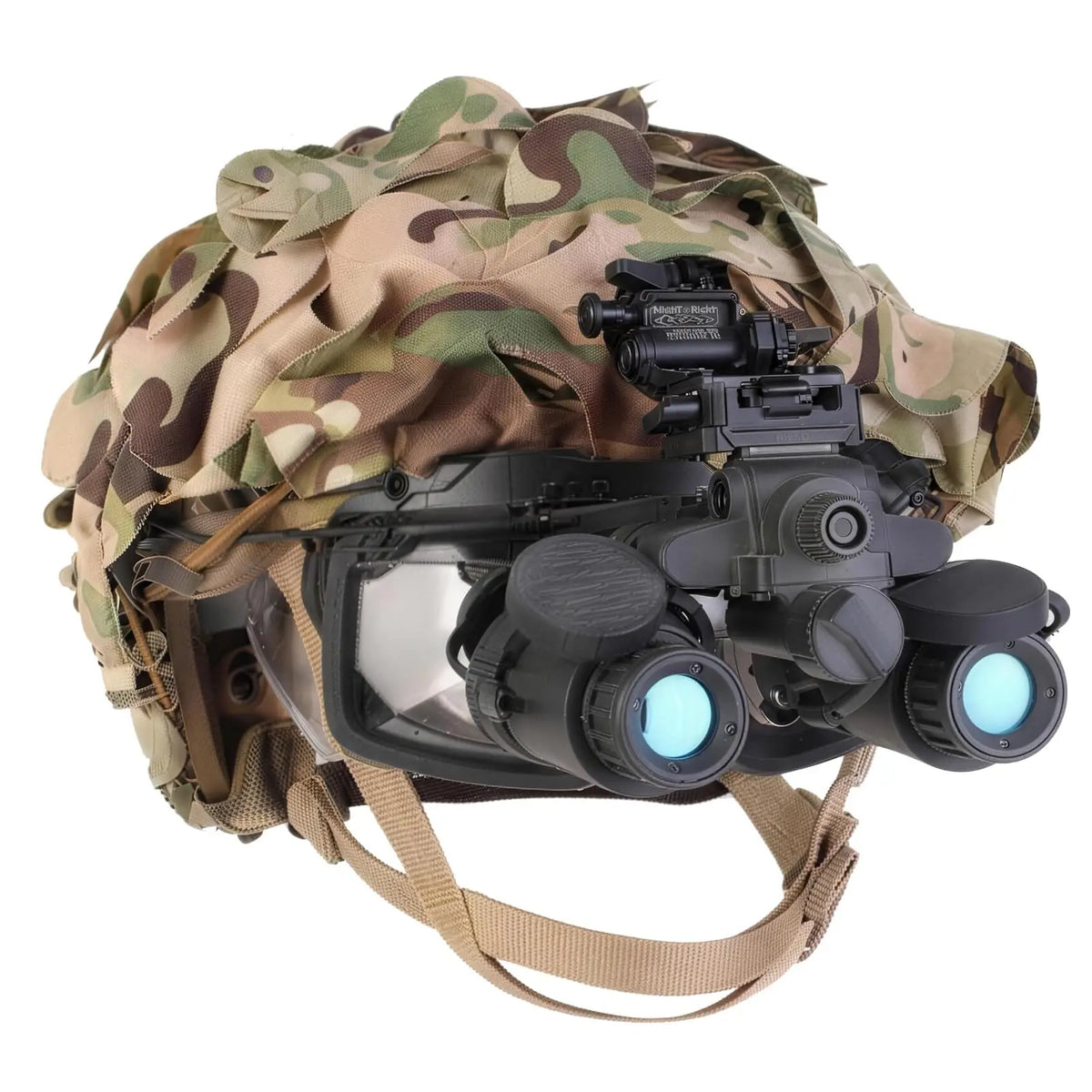 Tactical Helmet Kit Airsoft FAST 3D Leafy Camouflage Helmet Set with NVG Dummy Model Goggles for CS Paintball Hunting Shooting
