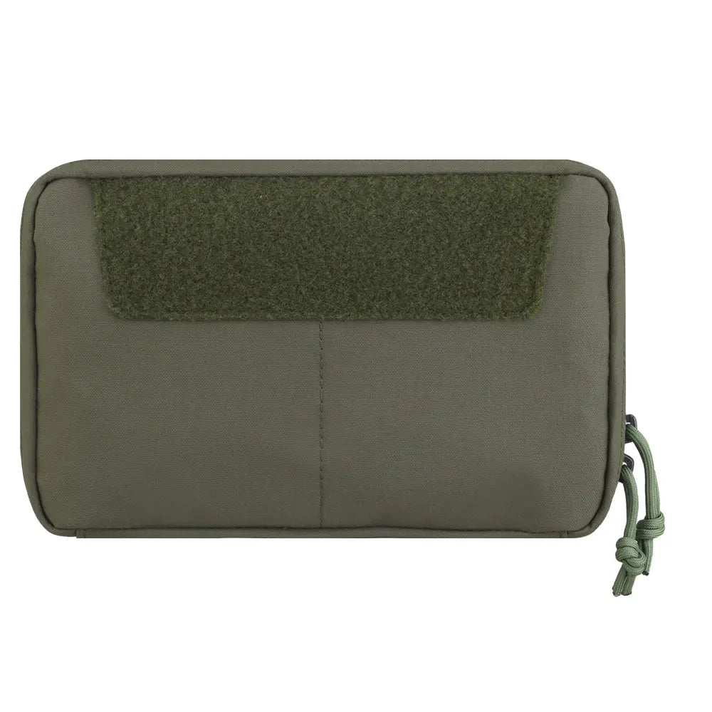 Two-Way Zipper ARC Pouch Nylon GP Admin Pouch MOLLE-Compatible for Plate Carrier Multi-Purpose Hunting Airsoft Accessories