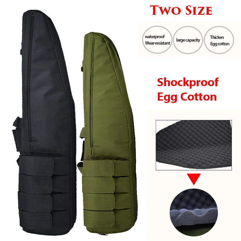 70cm / 98cm / 118cm Tactical Hunting Bags Airsoft Shooting Gun Case Gun Carry Shoulder Backpack