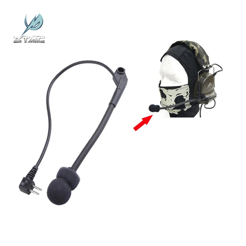 Z-Tactical  Military  Microphone Headset Accessory for Comtac II Noise Reduction Headset (Z040)