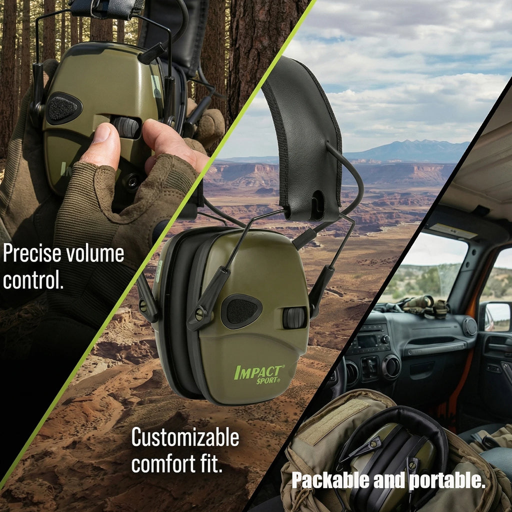 NEW Tactical Shooting Earmuffs Electronic Impact Sound Amplification Anti-Noise Hearing Protection Headset for Outdoor Sports
