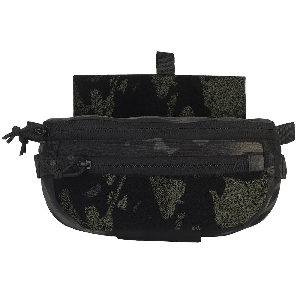 Multifunctional lower abdomen bag Outdoor hunting vest quick-release multifunctional expansion bag Single shoulder waist bag