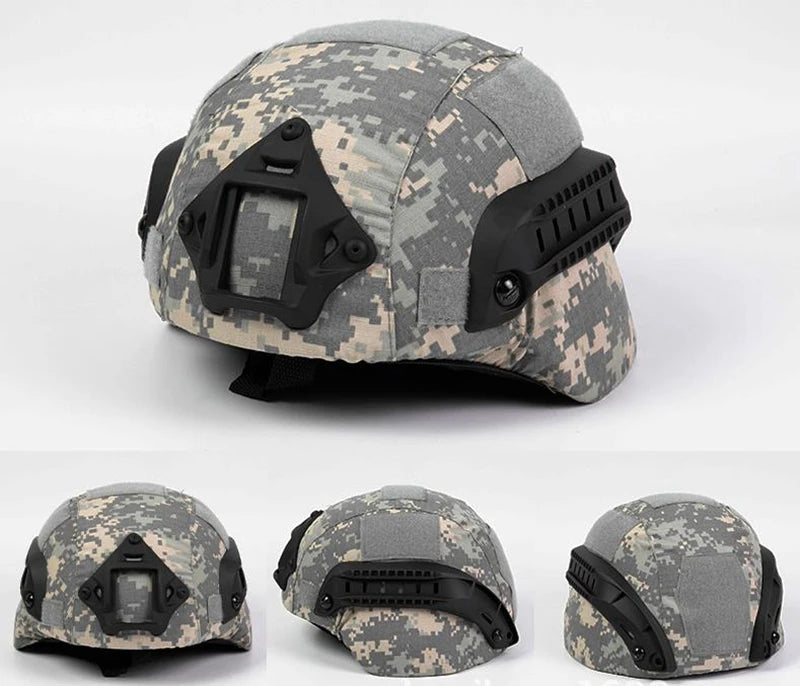 Multicam Helmet Cover Airsoft Tactical Helmet Cover for Military MICH 2000 Helmet Airsoft Shooting Sports Equipment