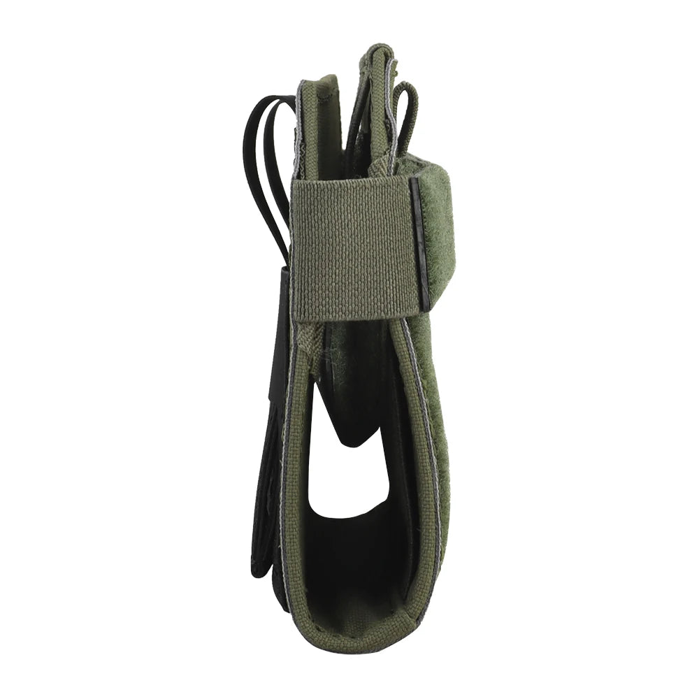 Tactical Molle Phone Pouch Plate Carrier FrontPanel Map Holder Carrier Bag Airsoft Accessorie