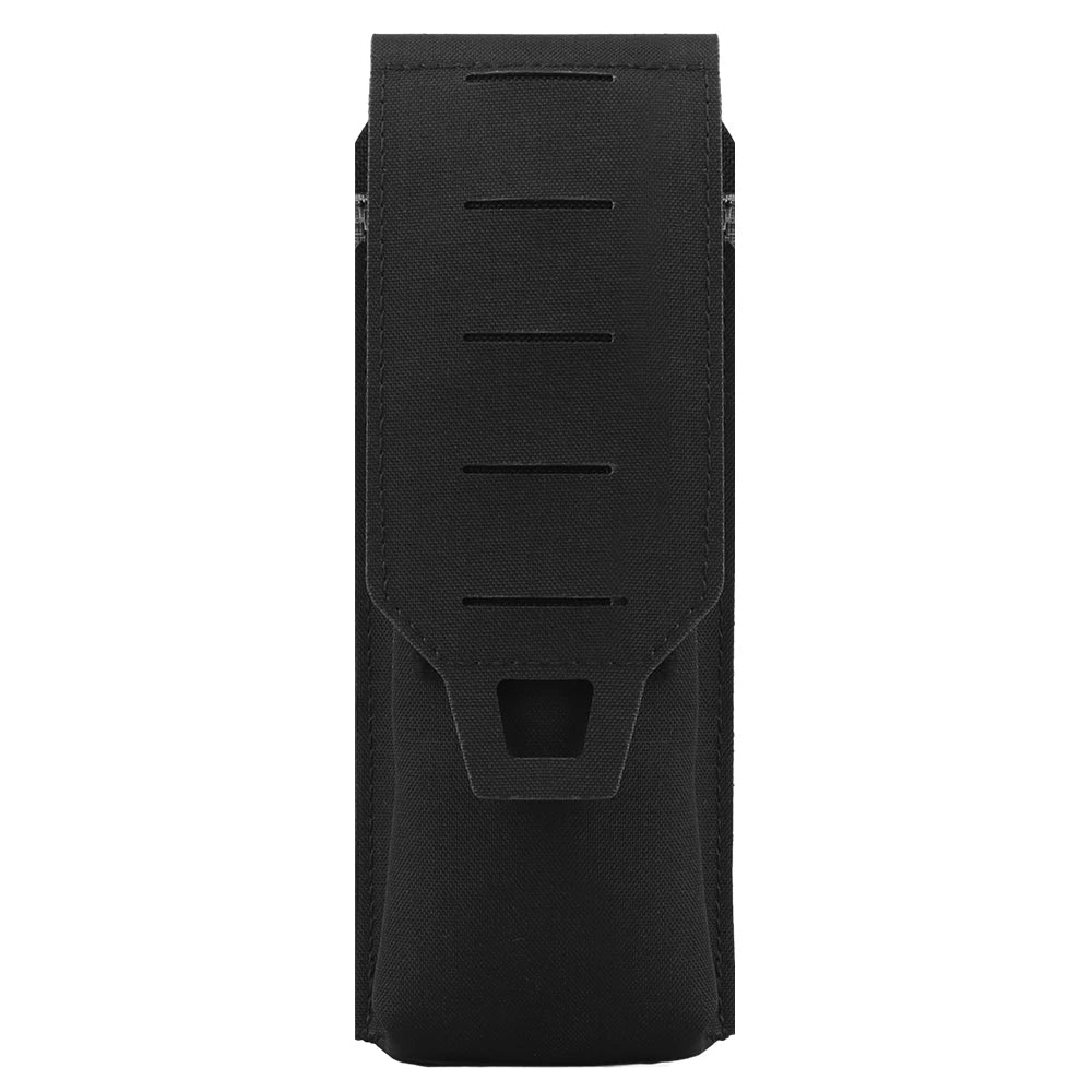 MOLLE Rifle 5.56mm Single Mag Pouch M4 AR15 Magazine Pouch, 5-Rounds Shotgun Shell Holder for 12 Gauge Shotshell Carrier Holder