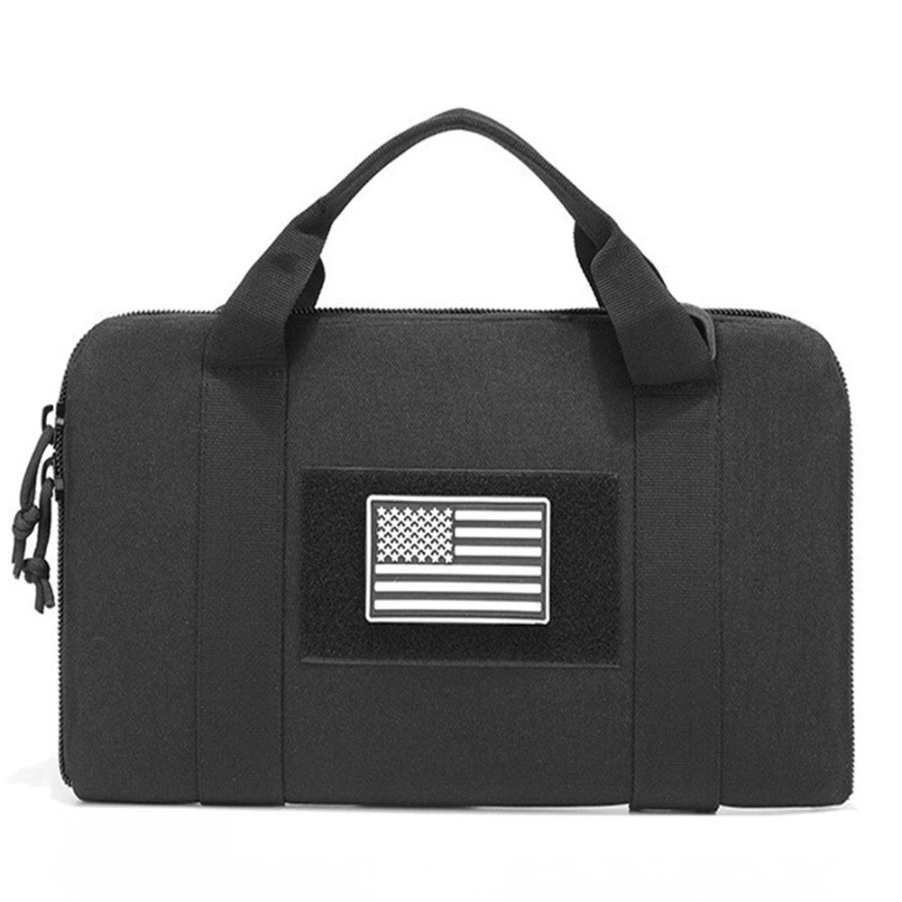 Tactical Molle Admin Pouch Utility Laser Cut EDC Tool Pouch Bag Horizontal Modular Pouches Include US Flag Patch