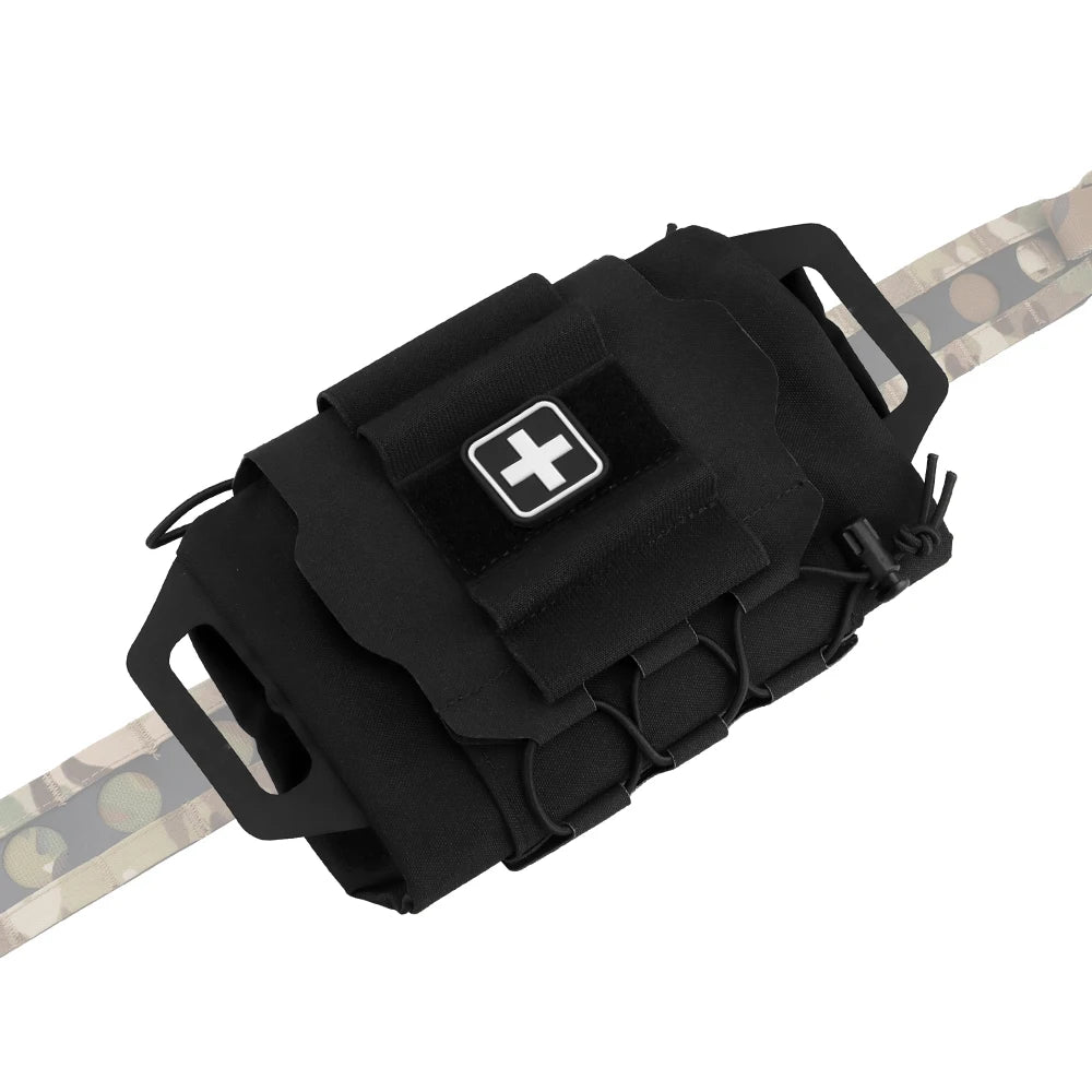 OPHIDIANTAC IFAK Pouch Two Piece System Medical First Aid Pouch Med Roll Carrier   Hiking Hunting Bag