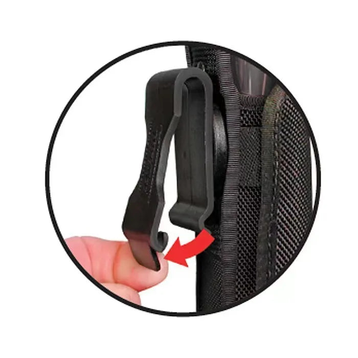 360 Degree Tactical Flashlight Holster Belt Torch Bag Durable Hunting Lighting Accessory Survival Kits Holster Rotary Torch Case