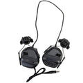 Tactical Helmet Set FAST Airsoft Protective Helmet with Earphones Monocular Night Vision Device Model Signal Light for Cosplay