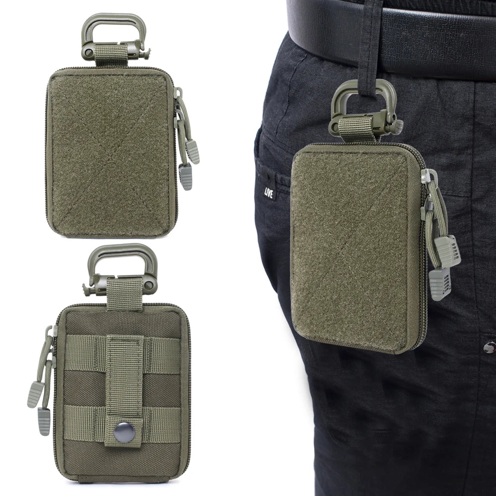 Multifunctional EDC Tool Accessories Bags Molle Waist Pouch Camping Outdoor Camp Hunting Portable Outdoor Elements