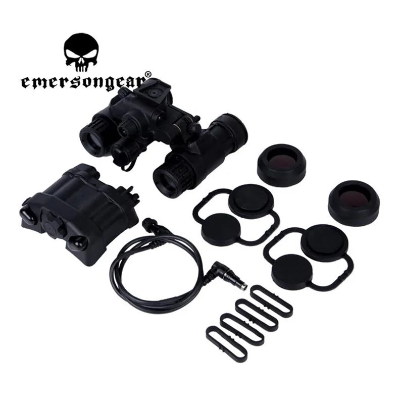 EMERSON PVS-31 NVG Dummy Tactical Helmet Night Vision Goggle Battery Box Case Dummy Model for Helmet BK