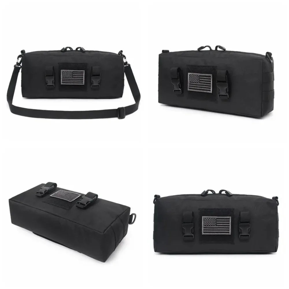 Tactical Backpack Travel Camping MOLLE Pouch Nylon Accessory Outdoor Sports Fishing Sling Hiking Hunting Pack