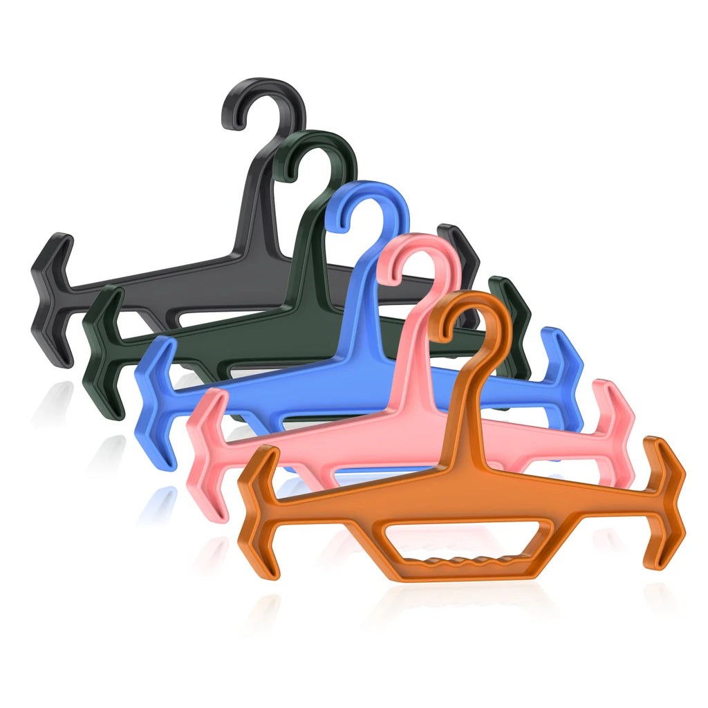 Plastic Tactical Heavy Duty Clothes Hanger. Suitable for Storage and Organization of Body Armor Vests, Hunting Air Rifle Vests
