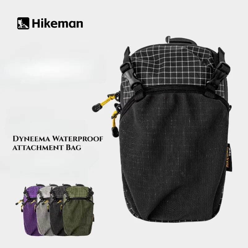 Phone Holder Bag Dyneema Waterproof Outdoor Backpack Hanging Expansion Storage Bag Adjust Strap Pouch for Cycling Hiking Camping