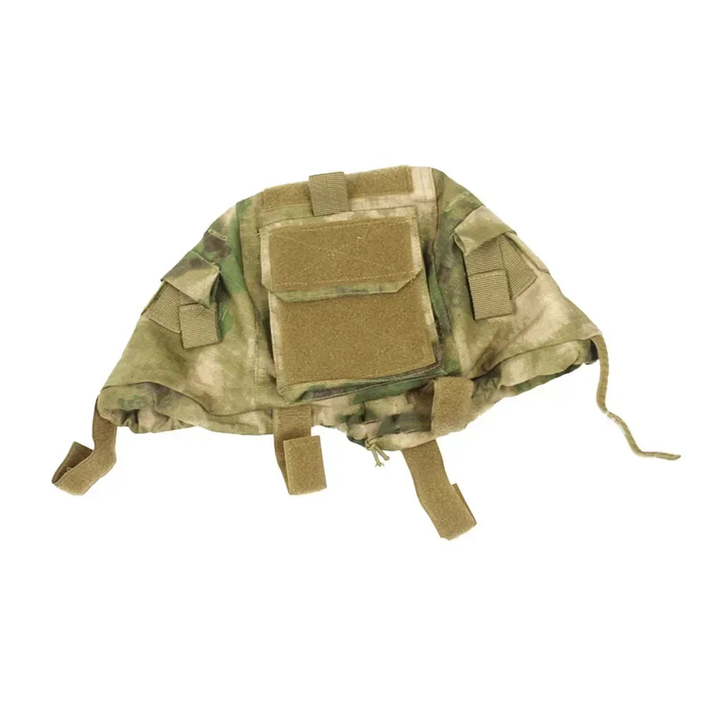 Tactical Camouflage Helmet Cover Military Counterweight Package Outdoor Hunting Helmet Cloth Ballast Bag Shooting Accessories