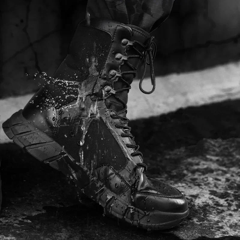 Military Ultra Light Men Desert Tactical Hunting Boots Mens Work Safety Shoes Outdoor Zapatos Hiking Boots Motorcycle Sneakers