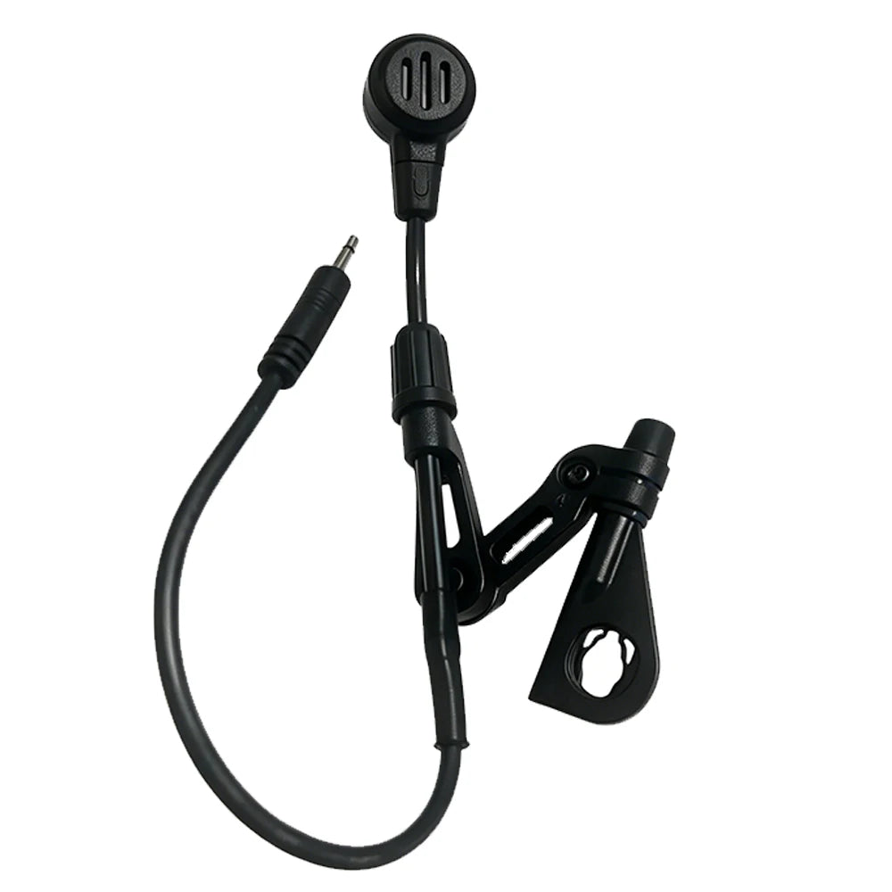 EARMOR S10D，EARMOR Tactical Cantilever Microphone, Detachable Electronic Mic for Hunting Airsoft Shooting Training