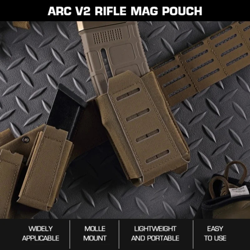 ARC V2 Outdoor Cartridge Holder Mag Pouch | Quick-Draw Gear Pouch | for Hiking & Range Accessories