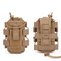 Tactical  Radio Pouch Quick Release Walkie Talkie Holder for Outdoor Multi-Functional Water Bottle Phone Pouch  Magazine pouch.