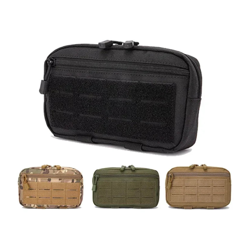 Tactical Molle EDC Pouch First Aid Kit Pouch Cell Phone Pouch Holder Waist Pack Emergency EMT Utility Tool Pouches Hunting Bags