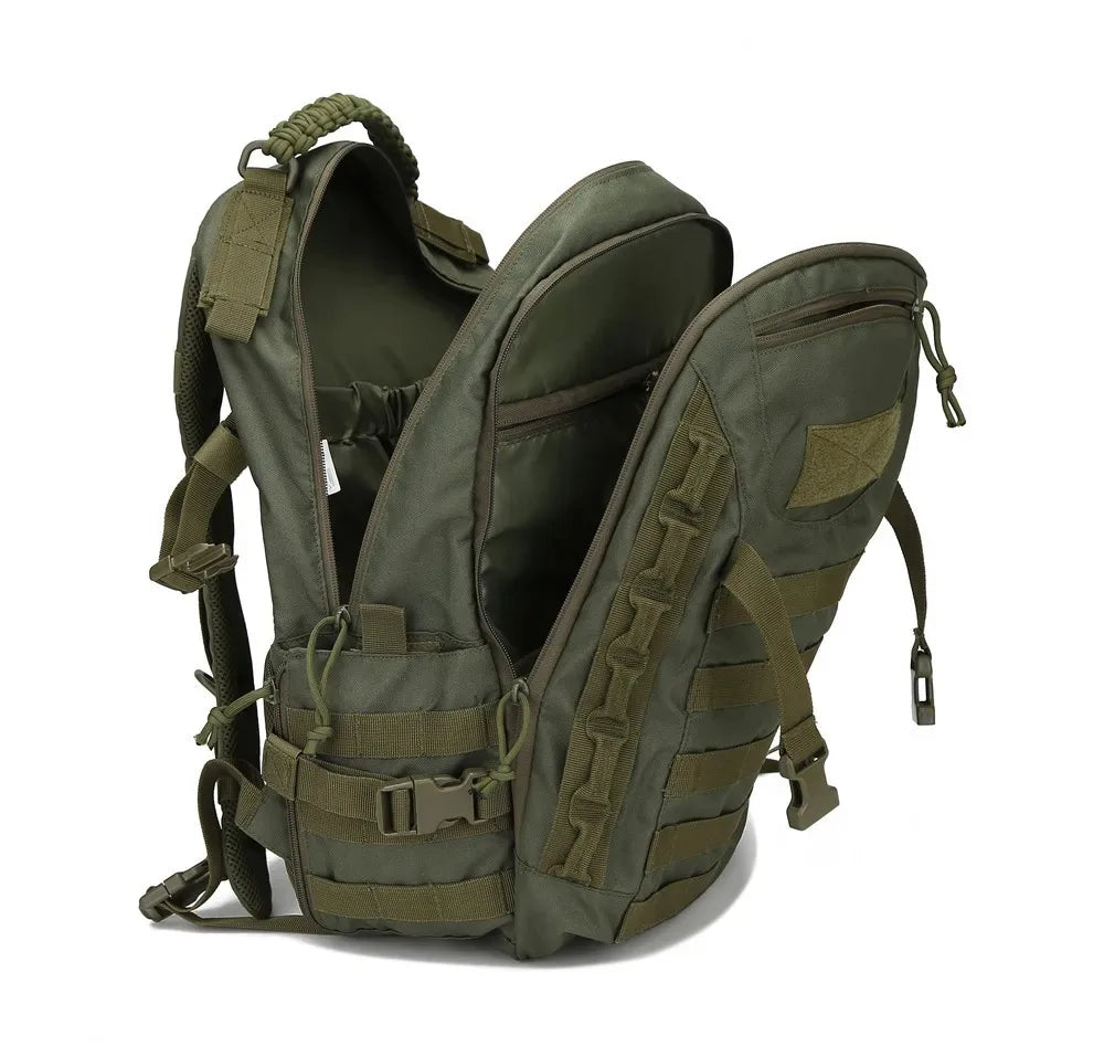 35L Tactical Backpack Large 3 Days Backpack for Men Molle Assault Pack Bug Out Bag Heavy Duty Hiking Treeking Rucksack