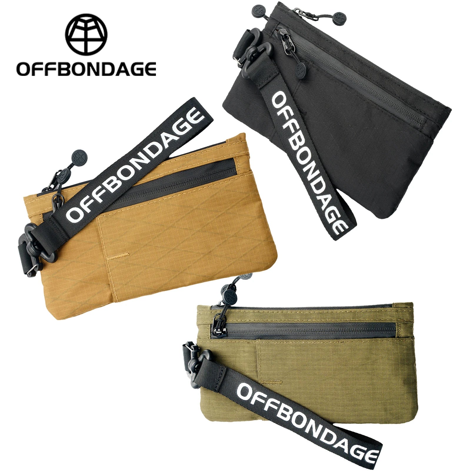 OFFBONDAGE Tactical EDC Pouch Hunting Utility Bag Compatible Clip-on Wallet  Hunting Camping Hiking Outdoor Gear