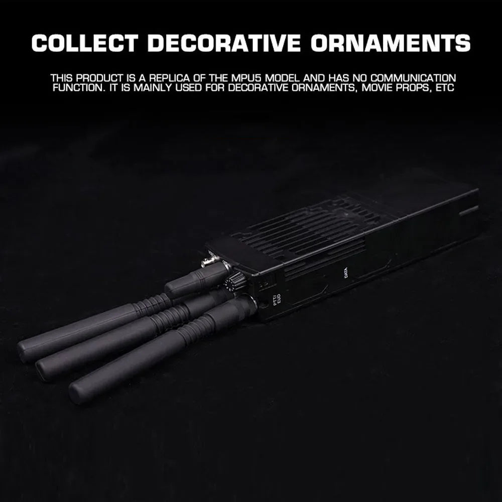 Tactical MPU5 Radio Model Detachable Hunting DIY Walkie Talkie Refit MPU5 Virtual Model Case