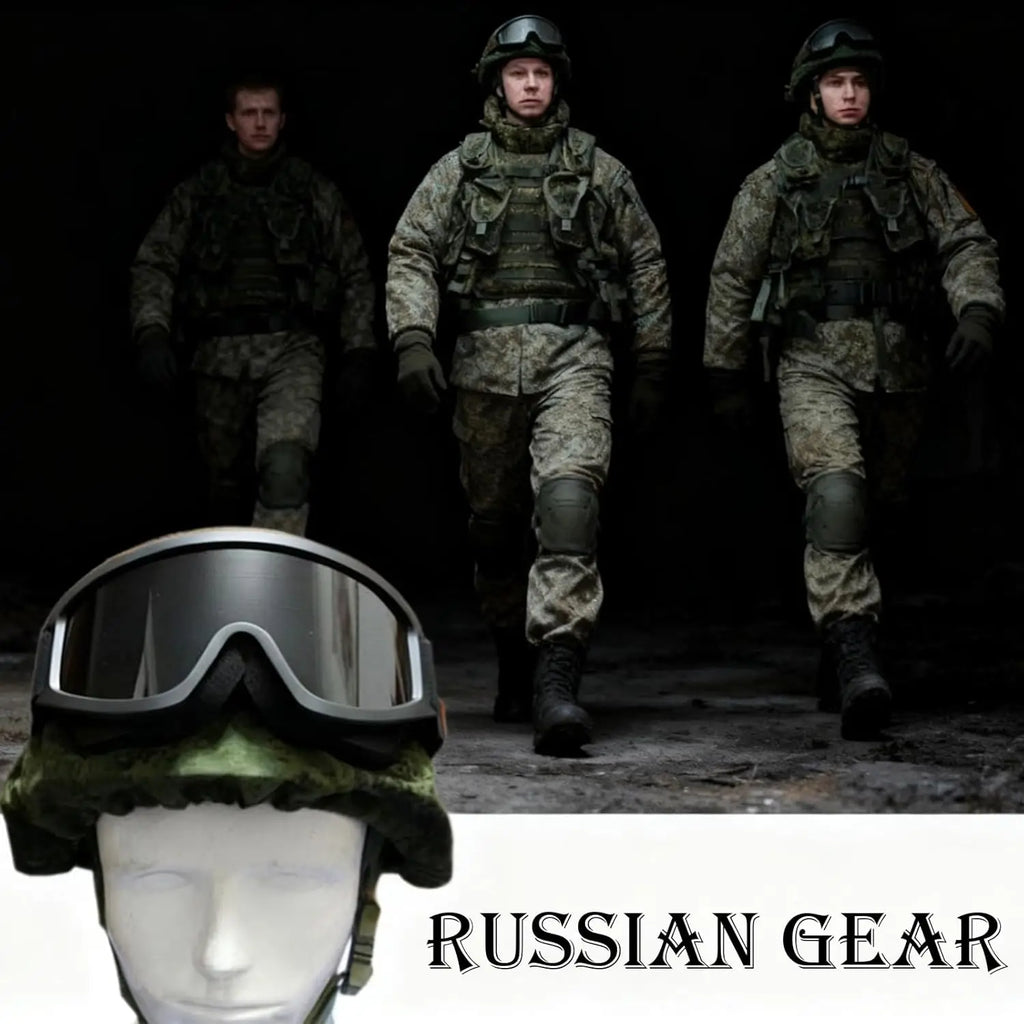 Ratnik 6B47 Full Helmet Set of Russian Camouflage Gear with Helmet/Goggles Cover Outdoor Airsoft Paintball Tactical Helmet Suit