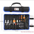 Oxford Cloth Roll Portable Pouch Bag Wrench Tool Foldable Spanner Hammer Camping Pocket Tool Storage Bag Electrician Bag