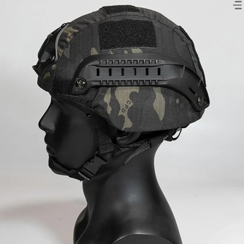 Tactical Helmet Cover Helmet Airsoft Paintball Wargame Gear CS Helmet Cover Camouflage outdoor cover cloth Tactical Equipment